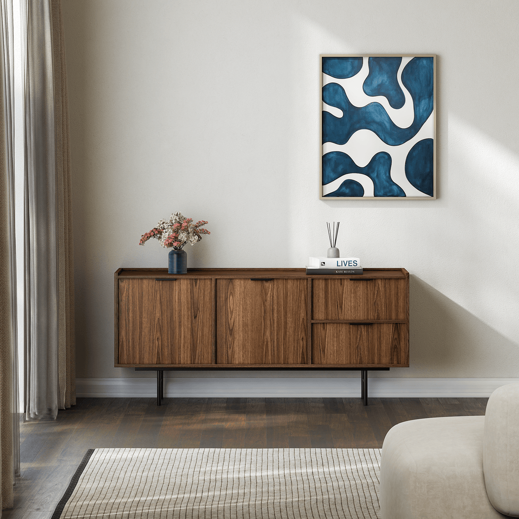 Edison Komoda 2d2s Orzech Warmia