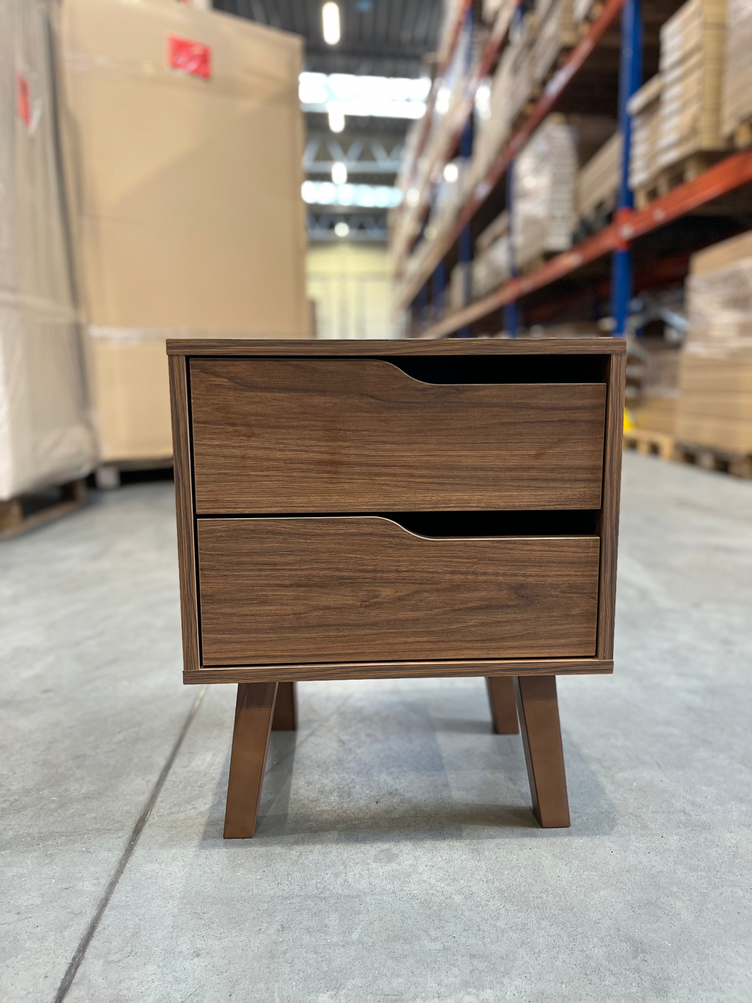 Nordello Orzech Warmia Szafka Nocna (Prawa)