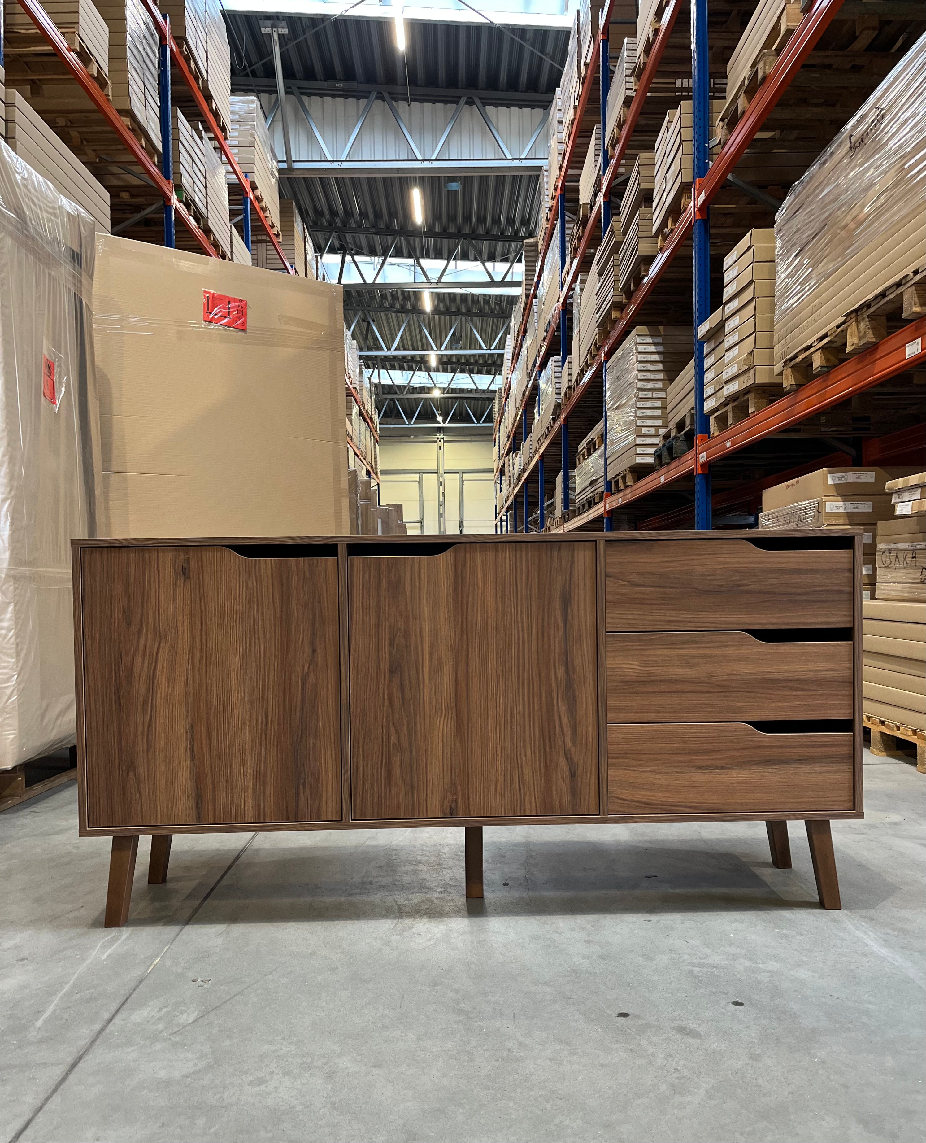 Nordello Orzech Warmia Komoda 2d3s