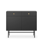 Diva Czarna Komoda 2d2s