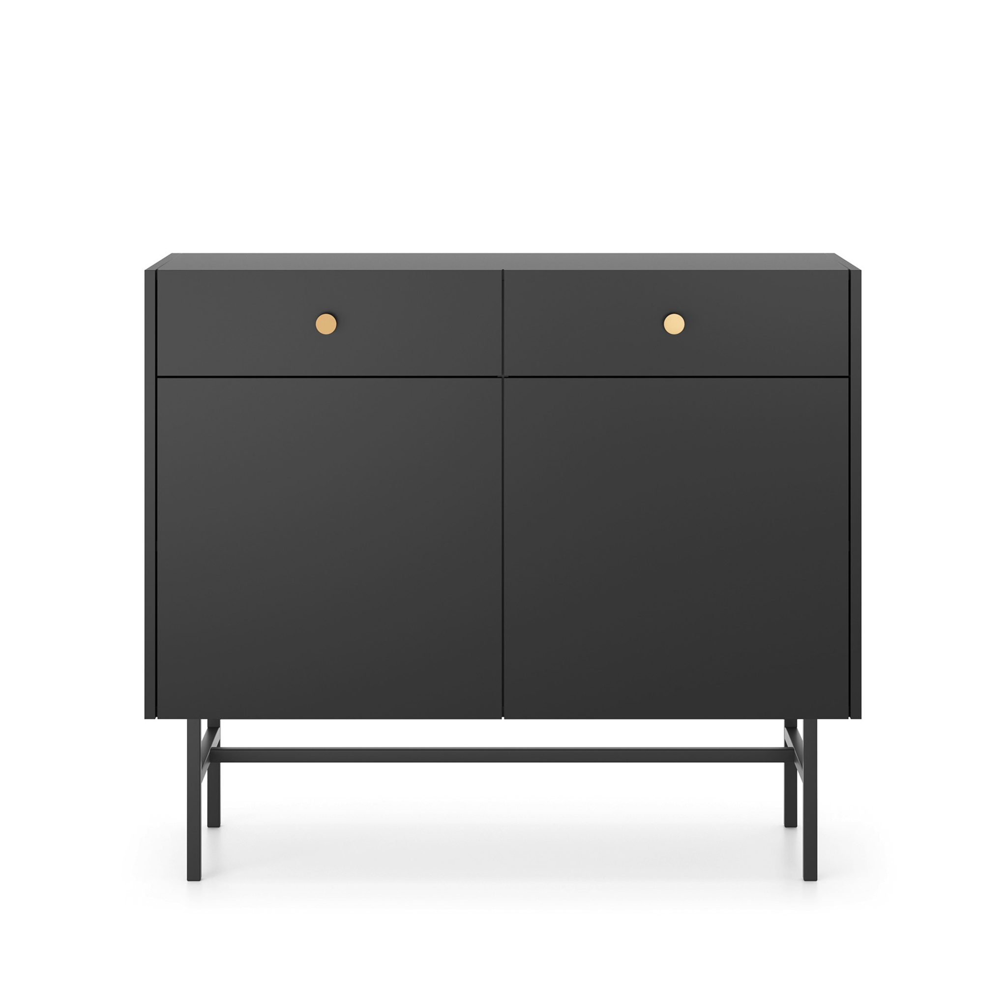 Diva Czarna Komoda 2d2s