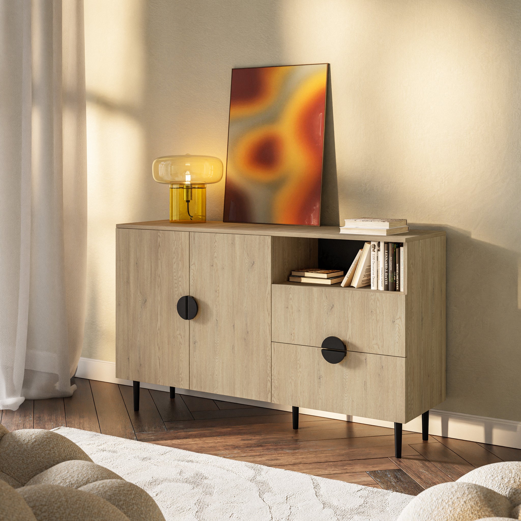 Osaka Komoda Dąb Cremona