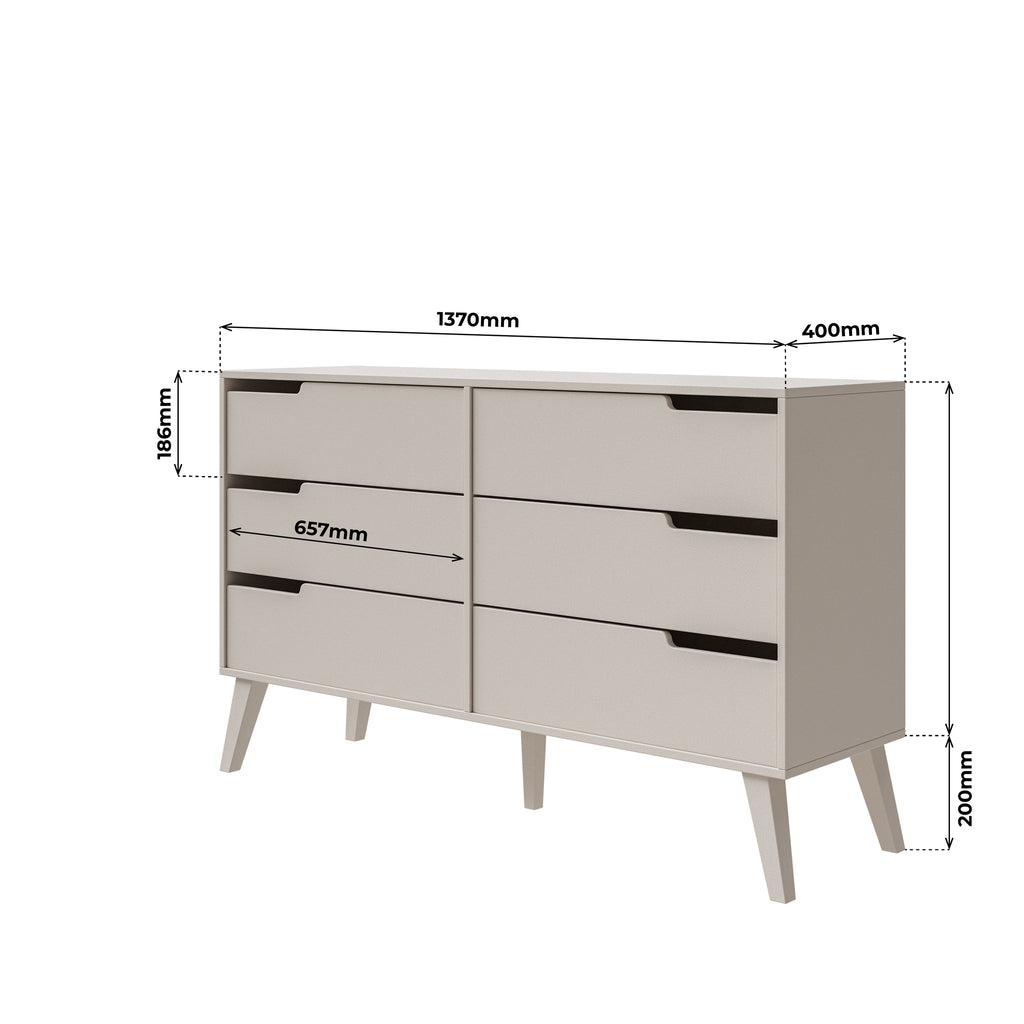 Nordello Kaszmir Komoda 6s