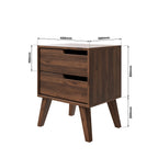 Nordello Orzech Warmia Szafka Nocna (Prawa)