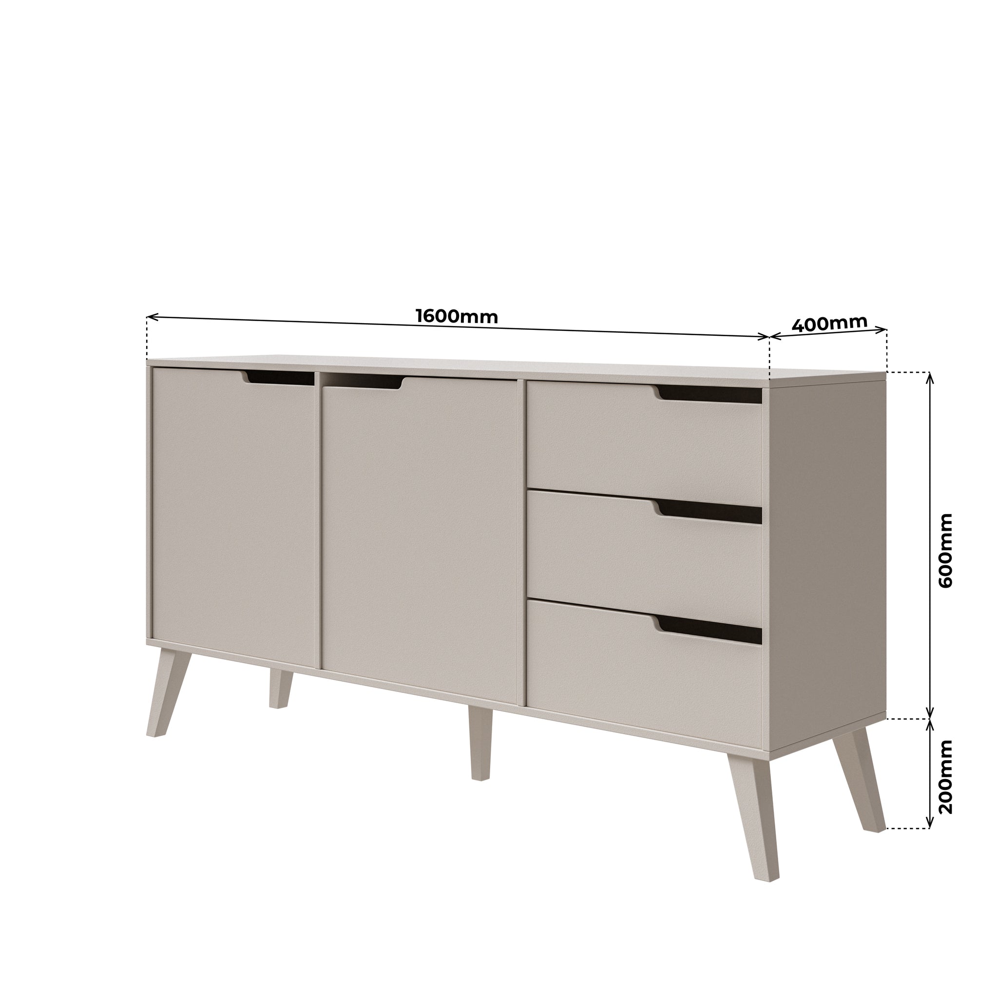 Nordello Kaszmir Komoda 2d3s