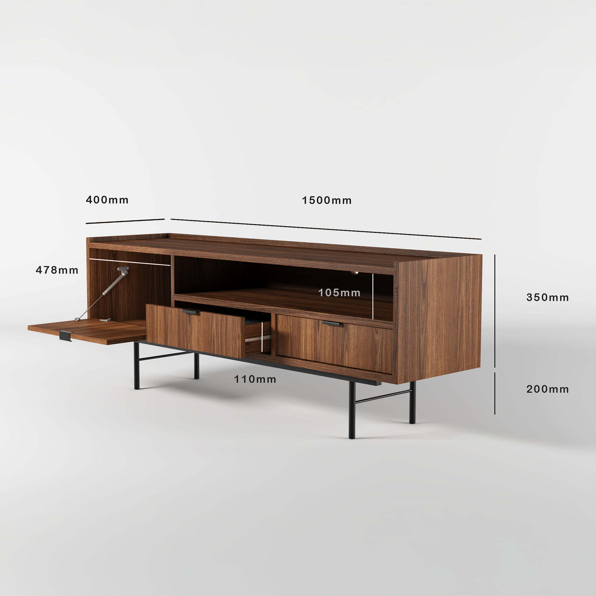 Edison RTV 150 Orzech Warmia