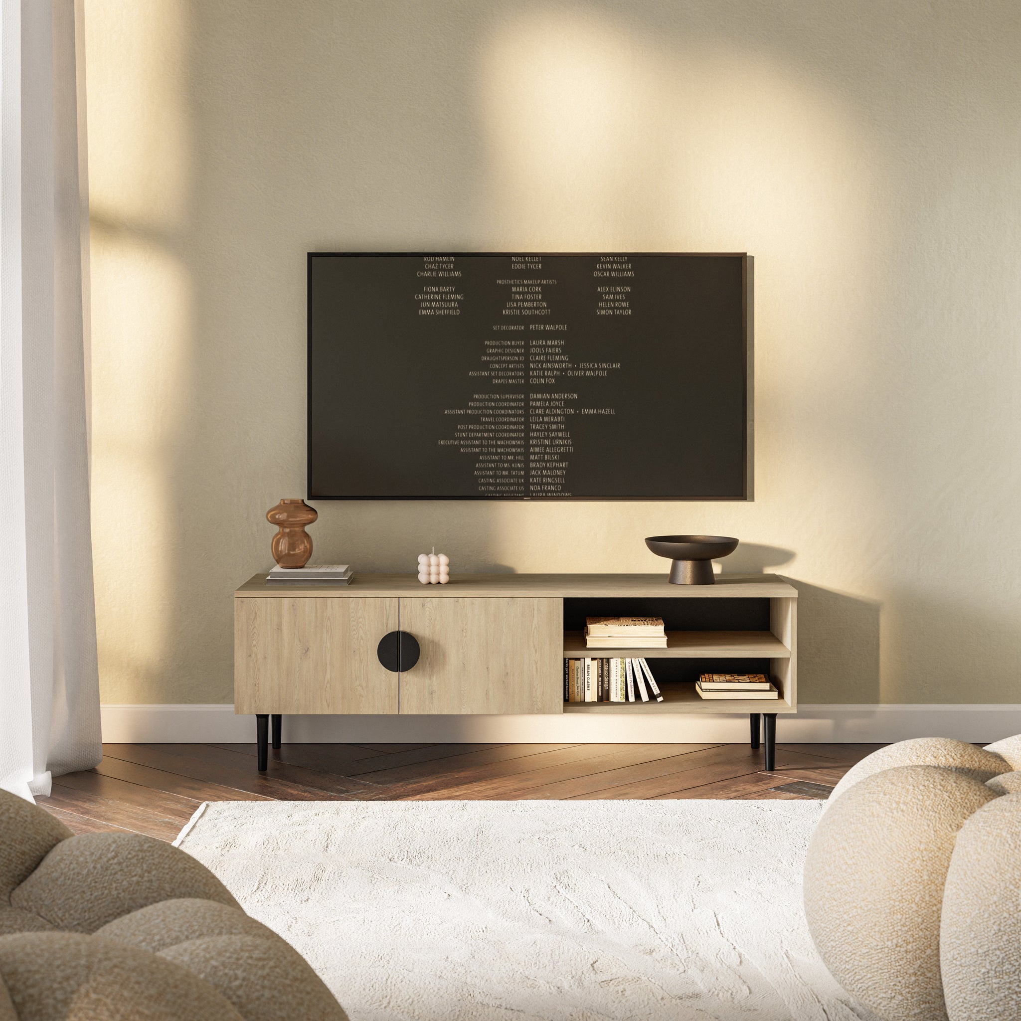 Osaka Szafka RTV Dąb Cremona