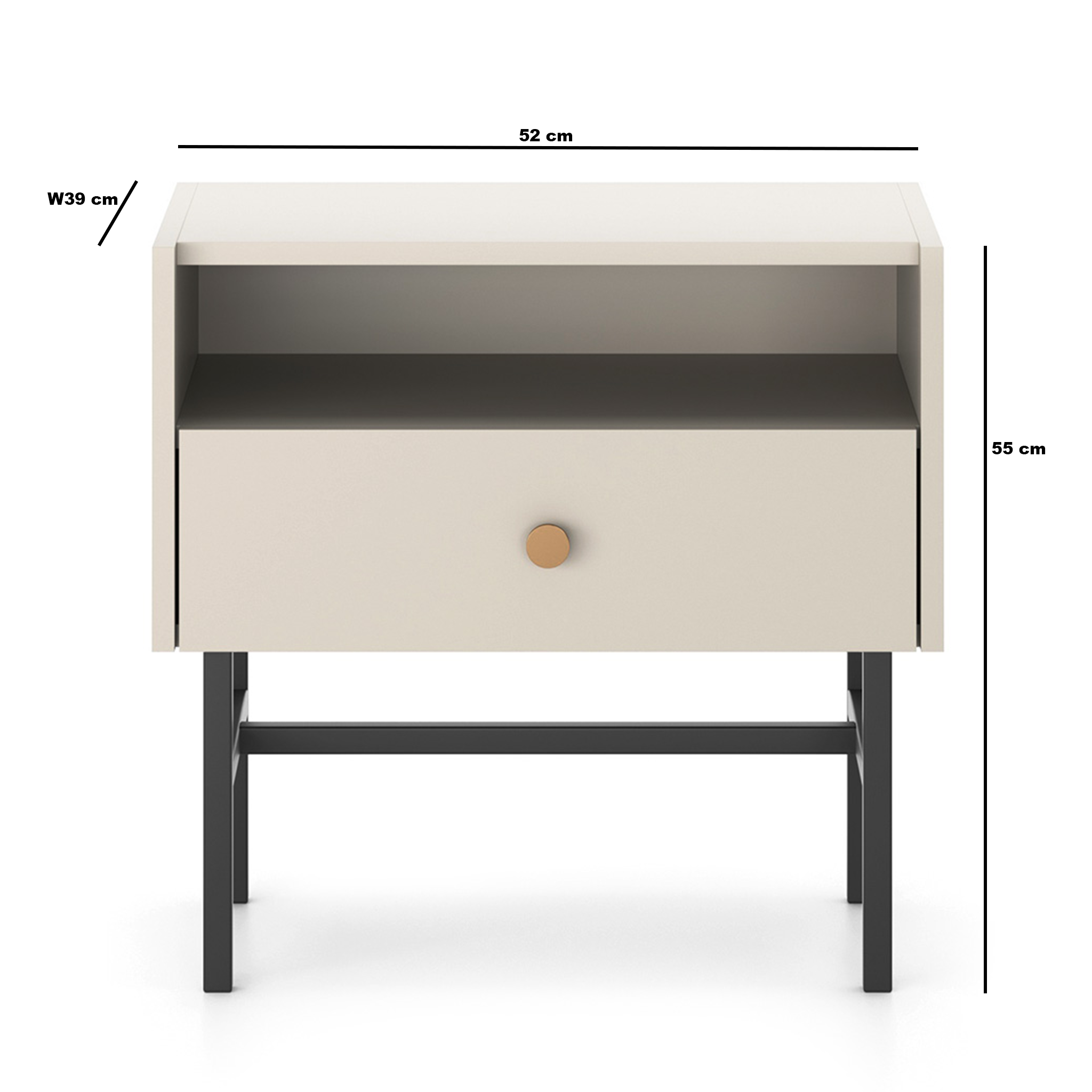 Diva Kaszmir Szafka Nocna