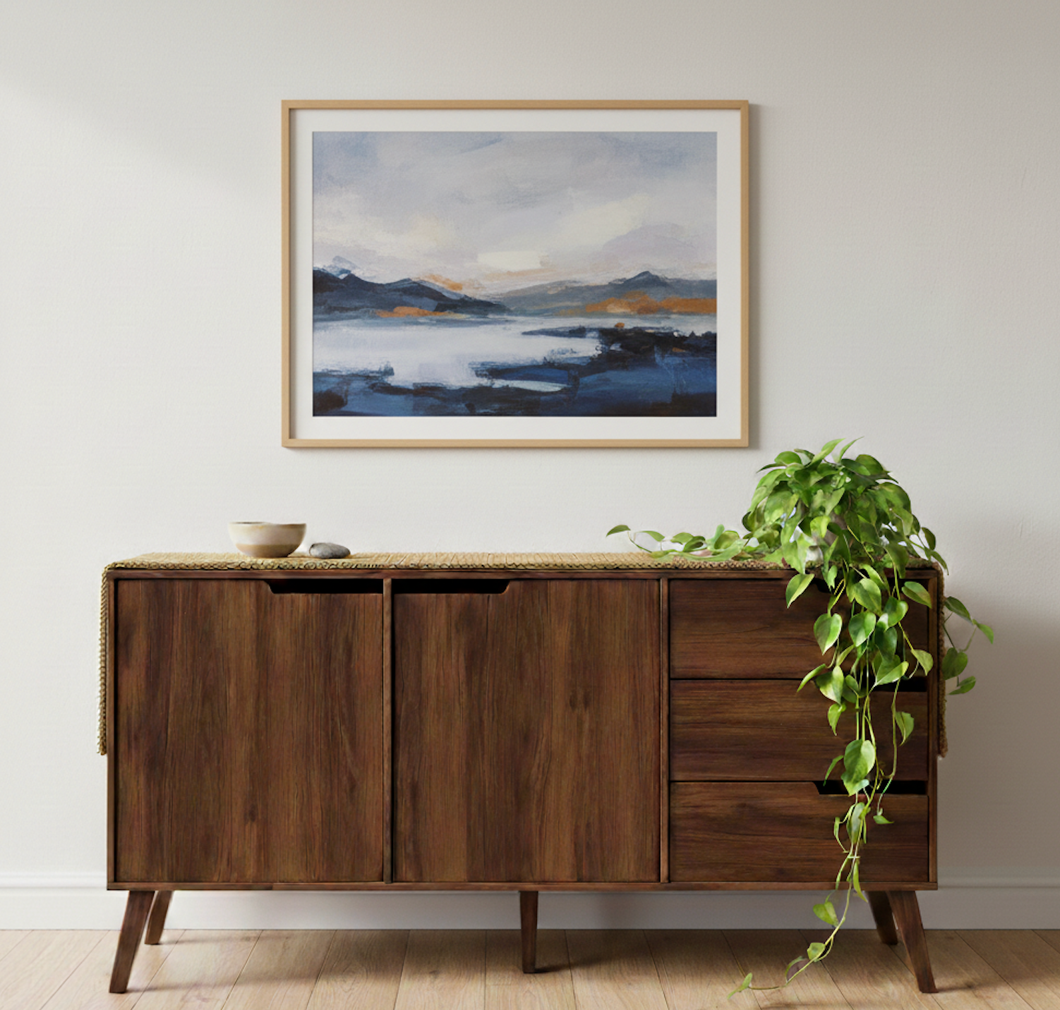 Nordello Orzech Warmia Komoda 2d3s