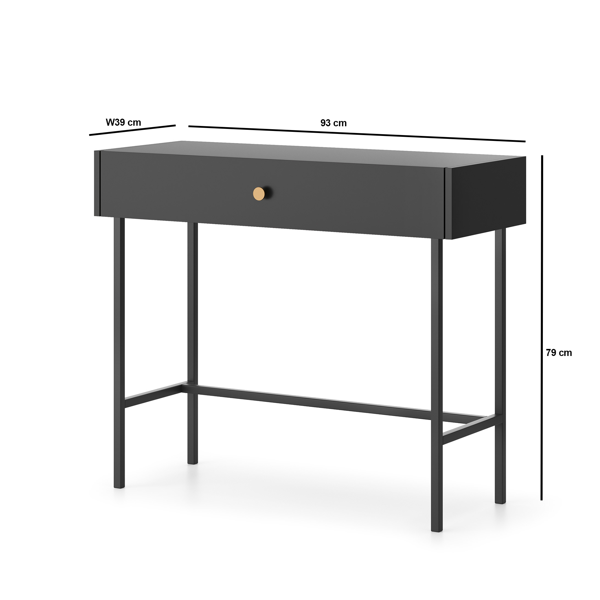 Diva Czarna Toaletka