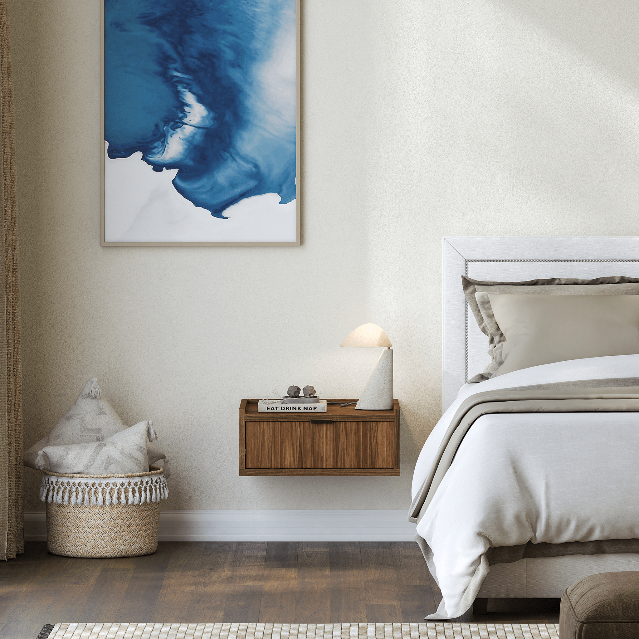 Edison Szafka Wisząca Orzech Warmia