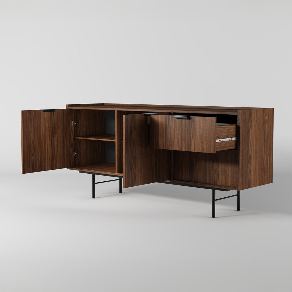 Edison Komoda 2d2s Orzech Warmia