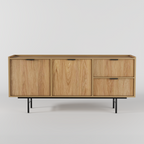 Edison Komoda 2d2s Dąb Hikora