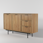 Edison Komoda 2d3s Dąb Hikora