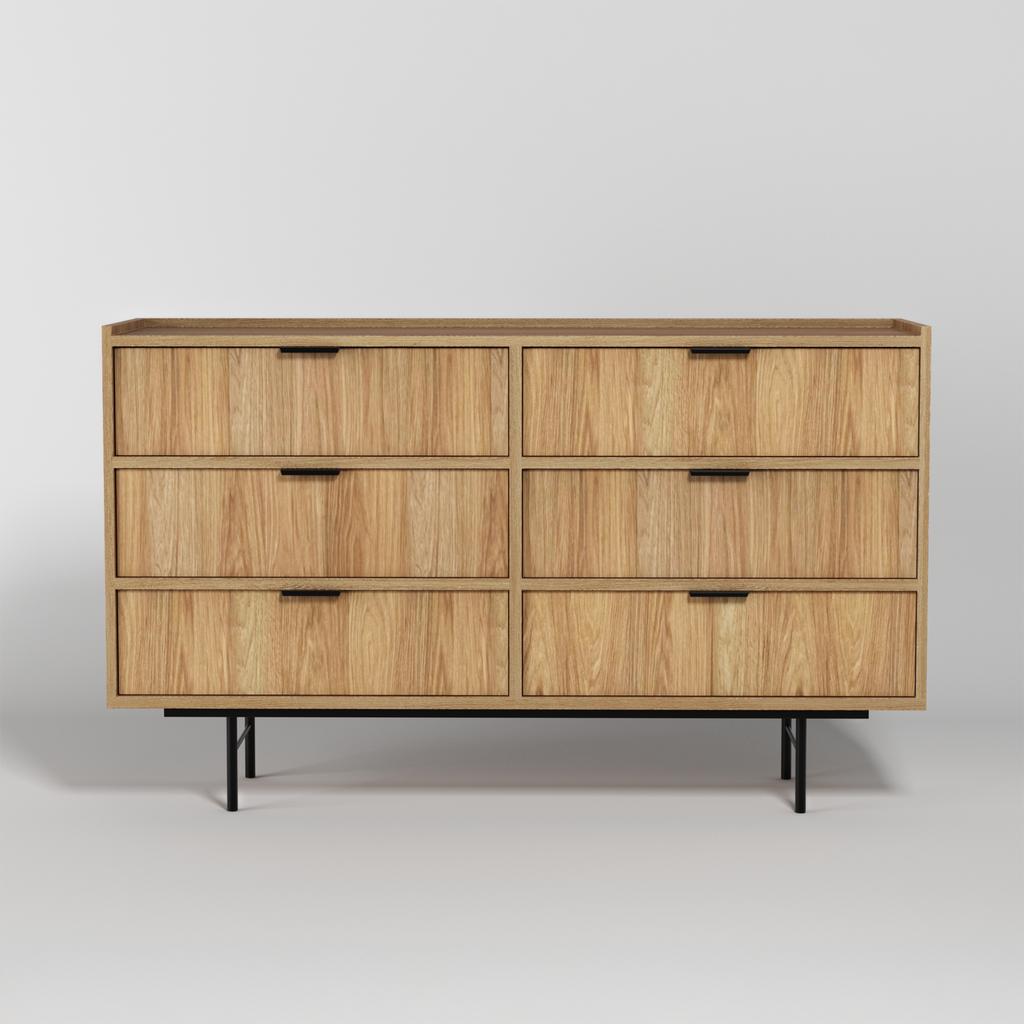 Edison Komoda Dąb Hikora