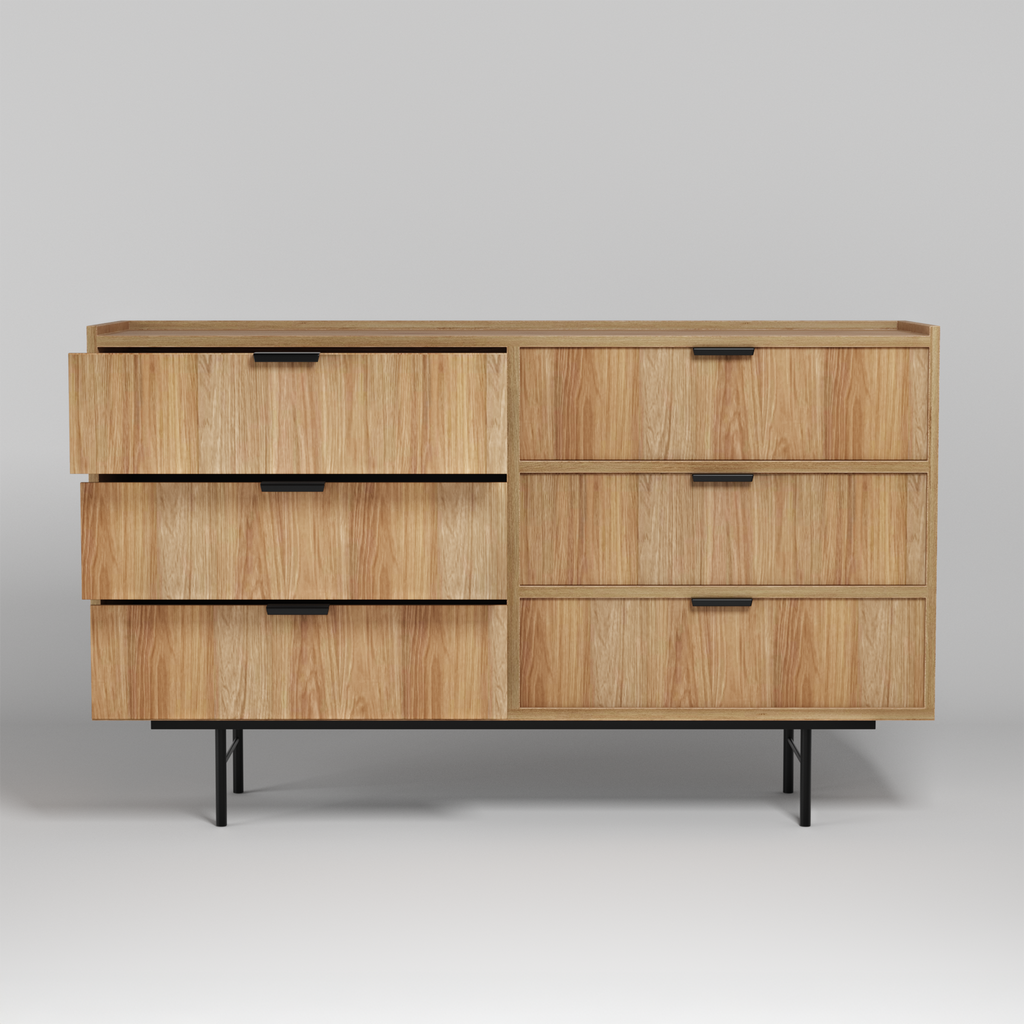 Edison Komoda Dąb Hikora