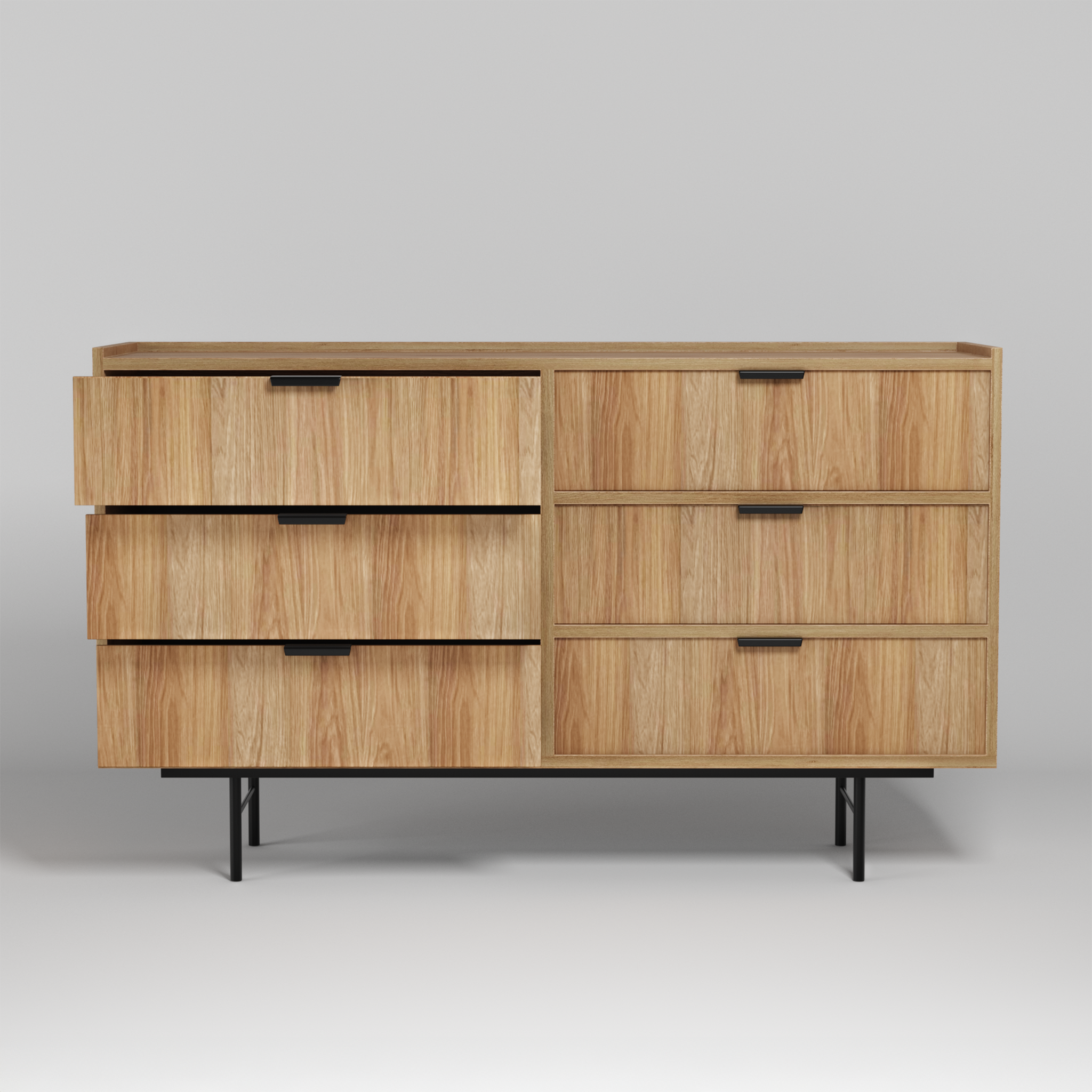 Edison Komoda Dąb Hikora