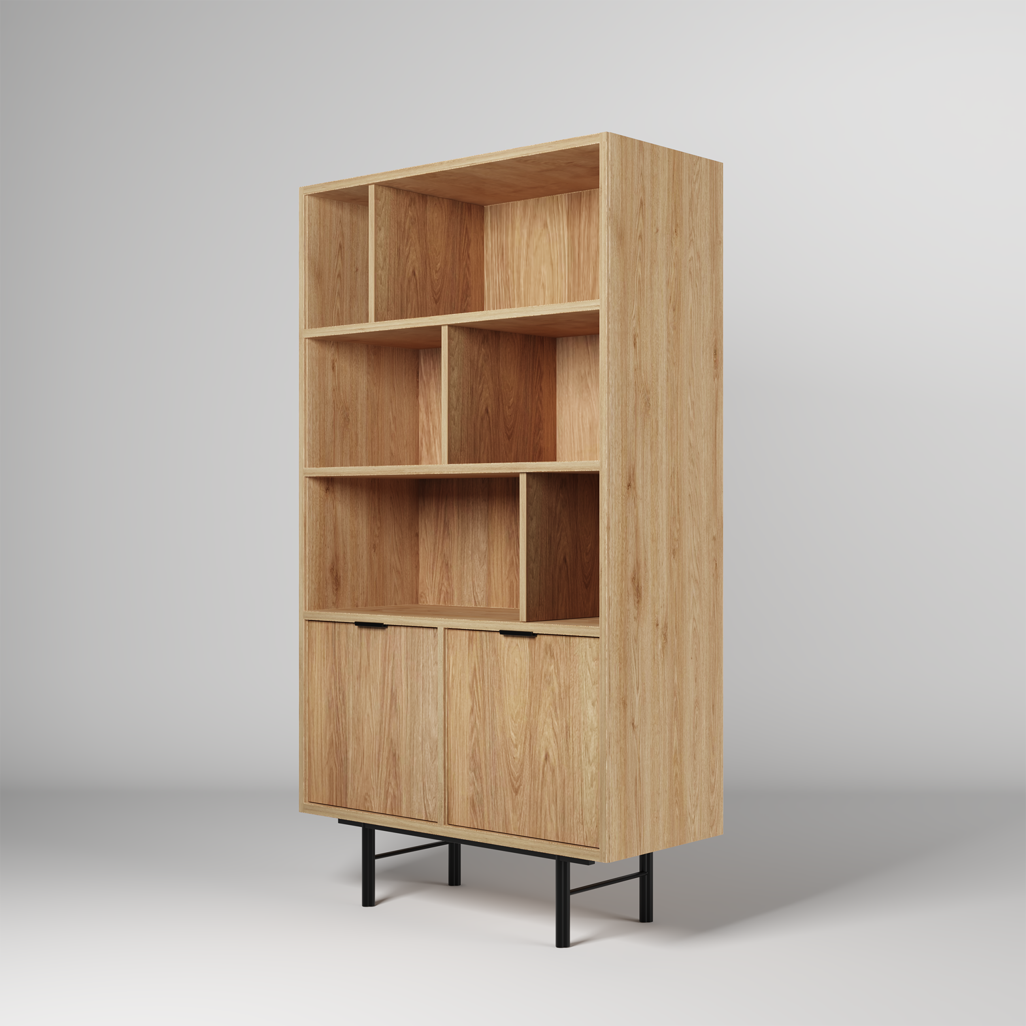 Edison Regał Dąb Hikora