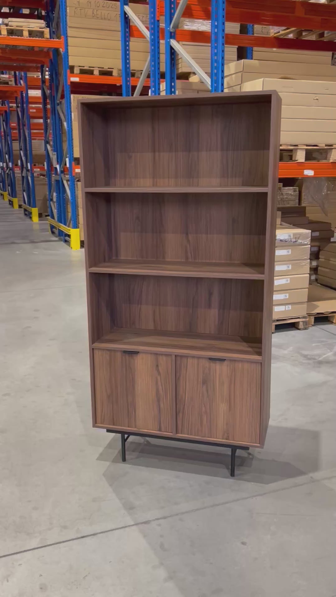 Edison Regał Orzech Warmia