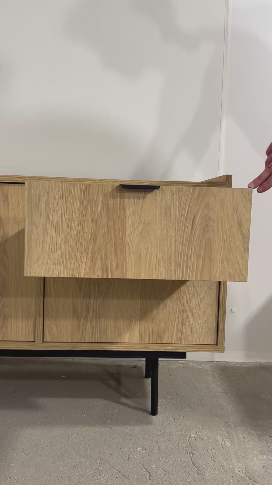 Edison Komoda 2d2s Dąb Hikora