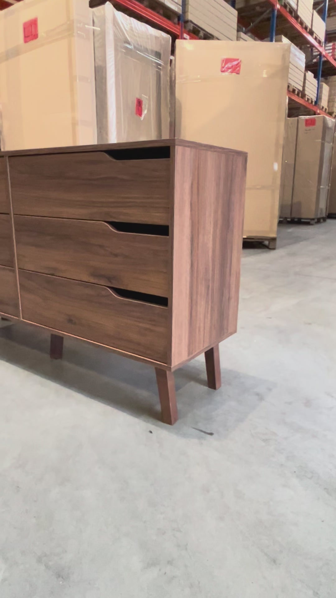 Nordello Orzech Warmia Komoda 6s