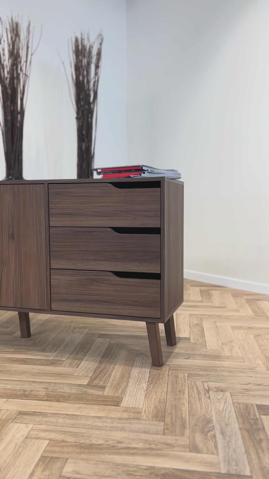 Nordello Orzech Warmia Komoda 2d3s
