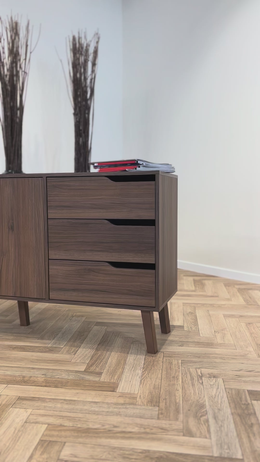 Nordello Orzech Warmia Komoda 2d3s