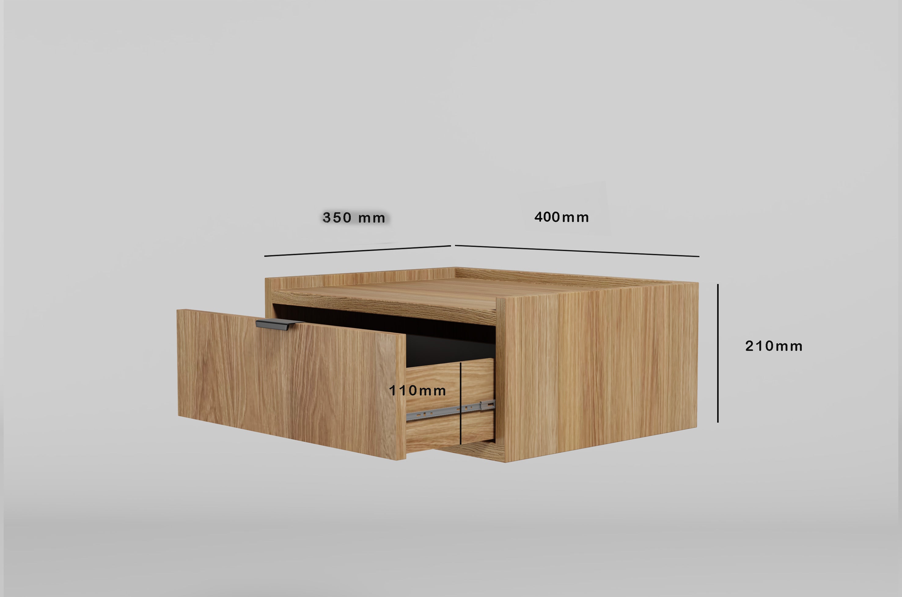 Edison Szafka Wisząca Dąb Hikora